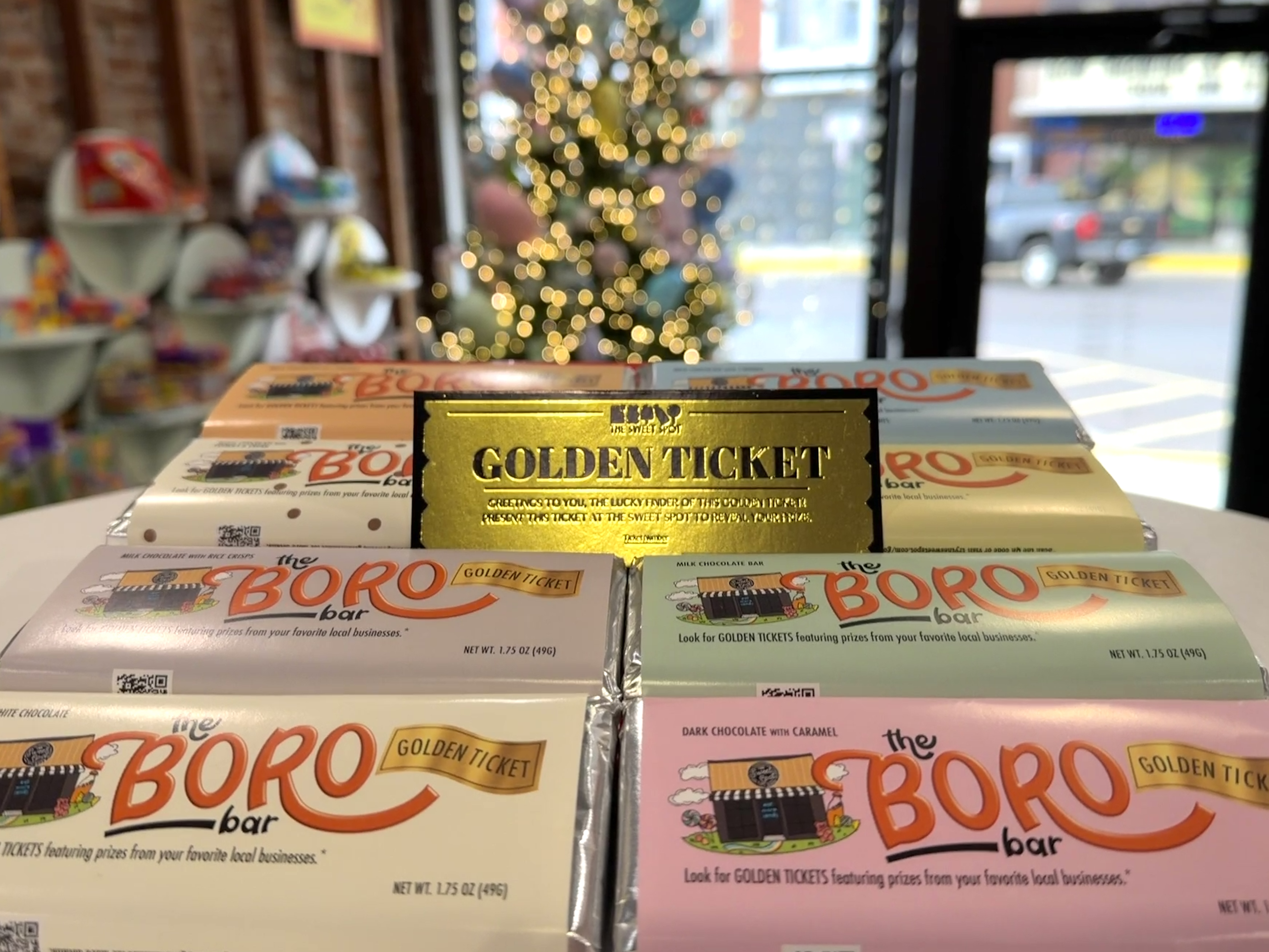 The Sweet Spot Launches 3rd Annual Golden Ticket Chocolate Bar